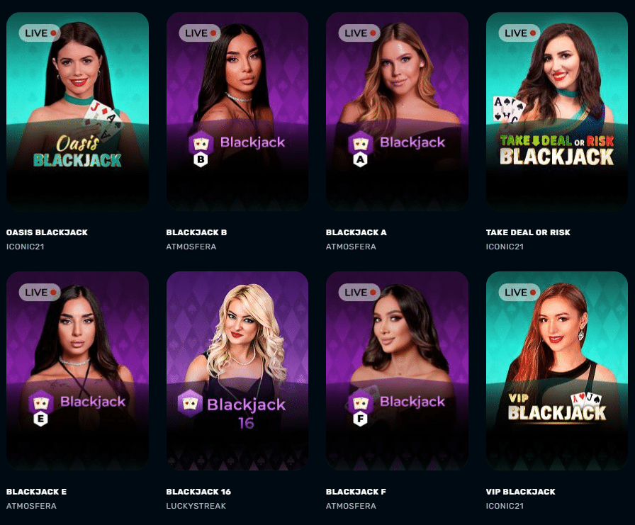 RocketPlay Casino blackjack