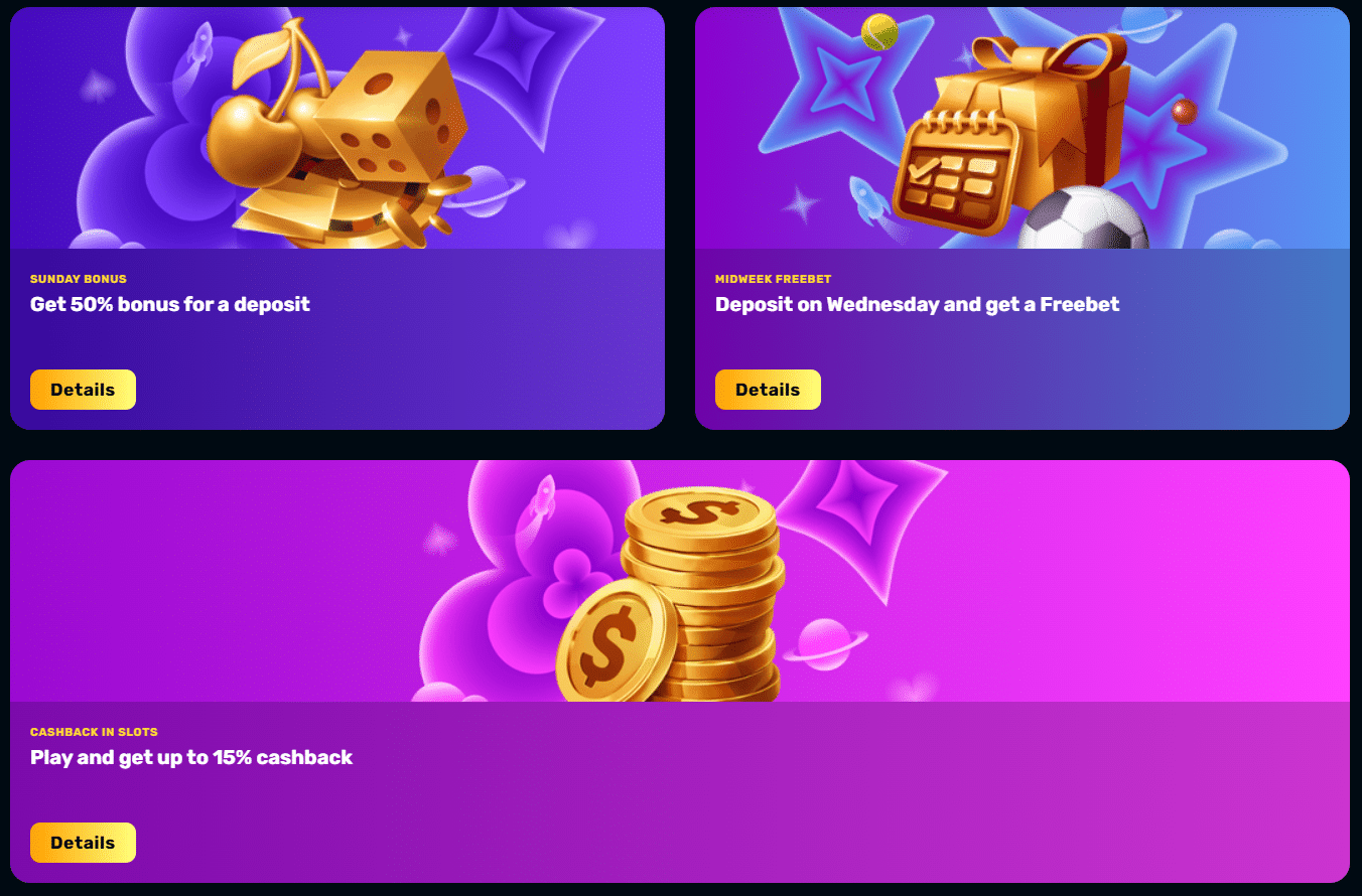 Rocket Play promotions